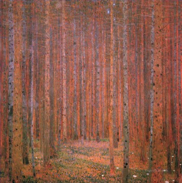  klimt - Fir Forest I Gustav Klimt